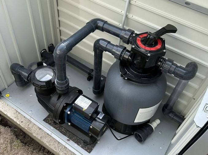 Pool pump and filter equipment for pool pump repairs in Cape Town
