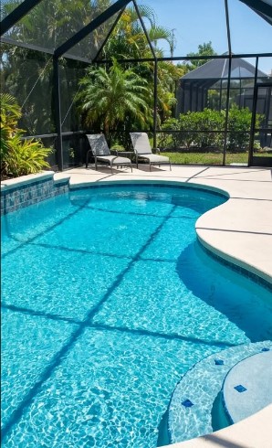 Pool after cleaning